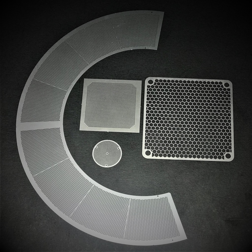 Big size high precision etching filters 2022